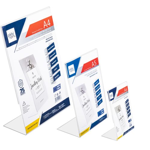 L-Shape Poster Holders